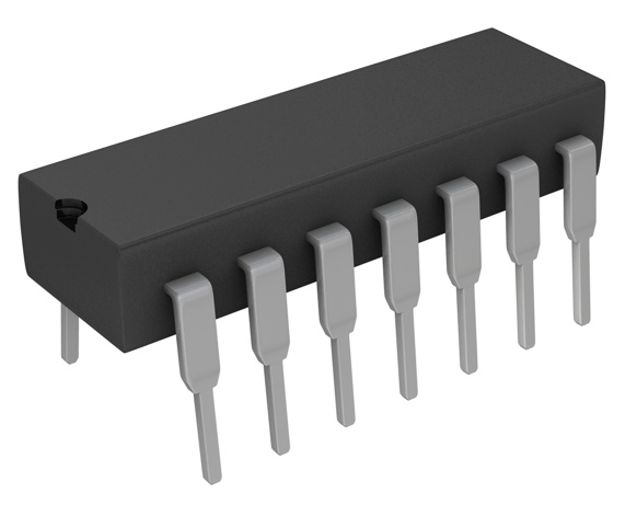 IC COMPARATOR 4 DIFF 14DIP