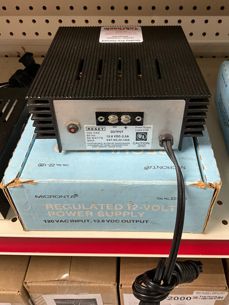 Micronta Power Supply 22-120 (Refurbished)
