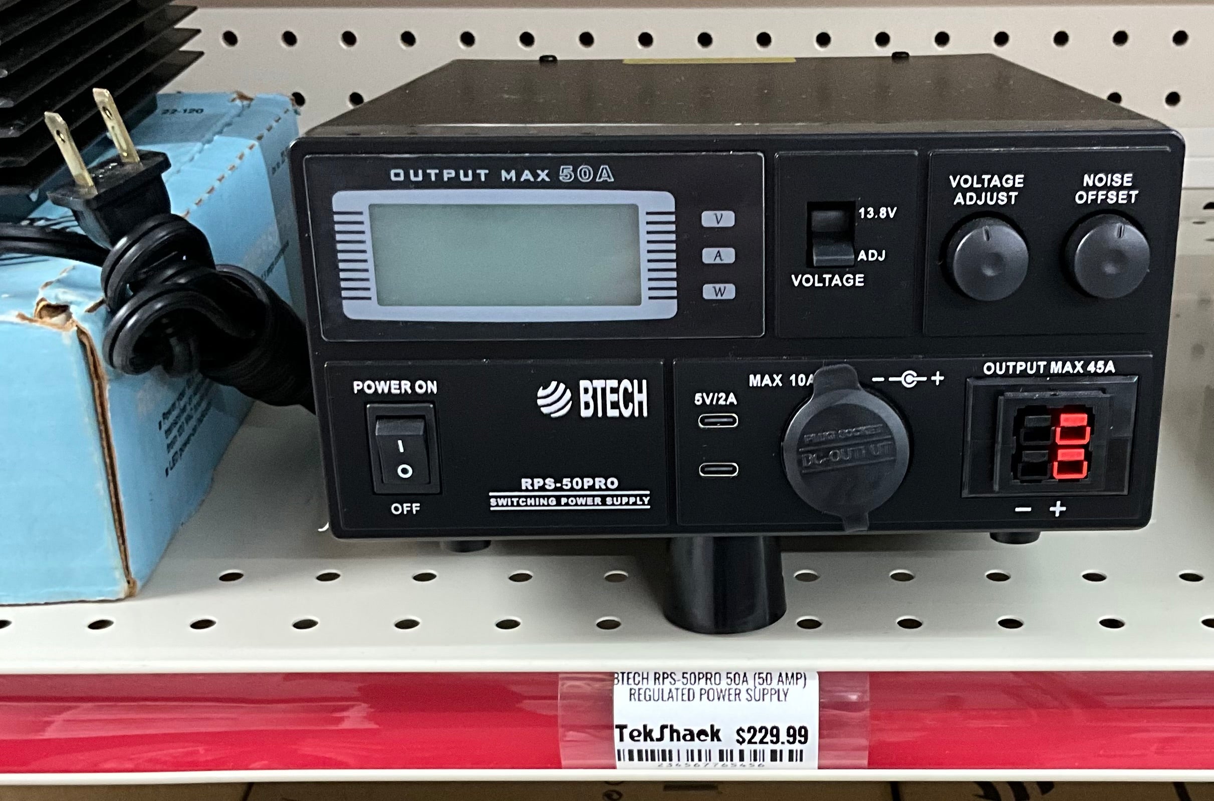 BTECH RPS-50PRO 50A (50 Amp) Regulated Power Supply