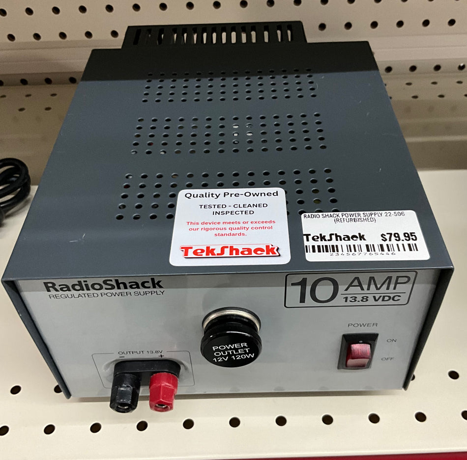 Radio Shack Power Supply 22-506 (Refurbished)