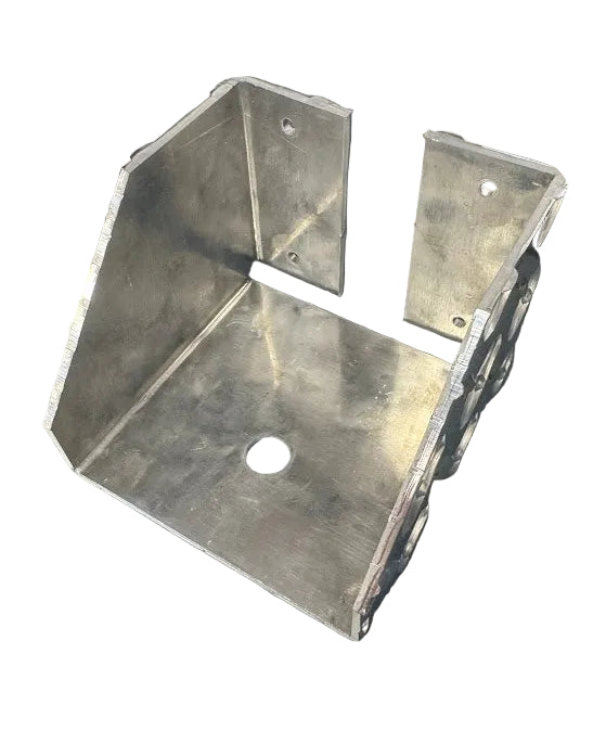 Diamond Plate 1/2 Inch Hole For Pickup Trucks & Jeeps, Box Mount for CB Radio Antenna