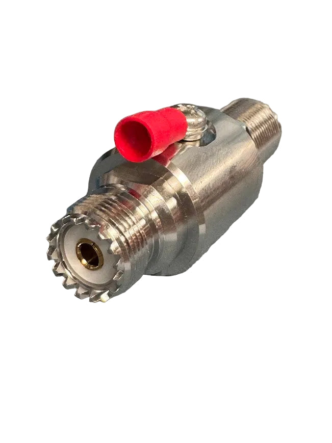N Female to UHF Female SO-239 w/ Ground for Coaxial Connector Adapter
