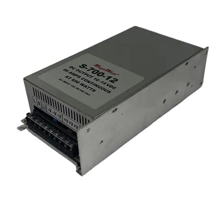 MegaWatt S-700-12 DC Power Supply – 10–14V Adjustable, 50A Continuous, 690W