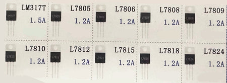 BOJACK Positive Voltage Regulator – TO-220 Package (LM317 & L7800 Series)
