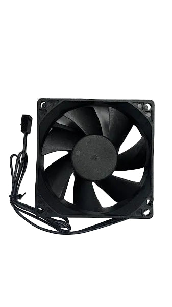 80mm Black Cooling Fan – Model ROCF-11001