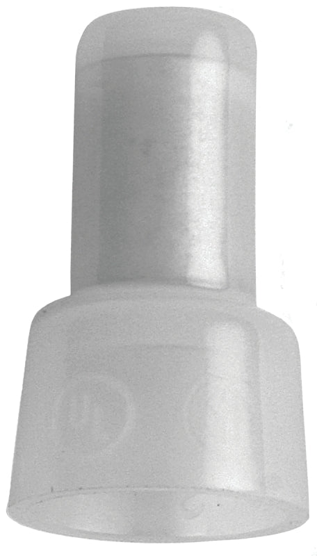 Jandorf Connector, 16 to 14 AWG Wire, Nylon Insulation, Copper Contact, Clear #60861