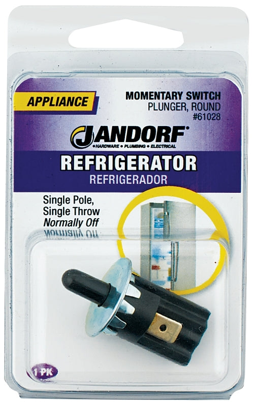 Jandorf Switch, 2 A, 125 V, SPST, Tab Terminal #61028