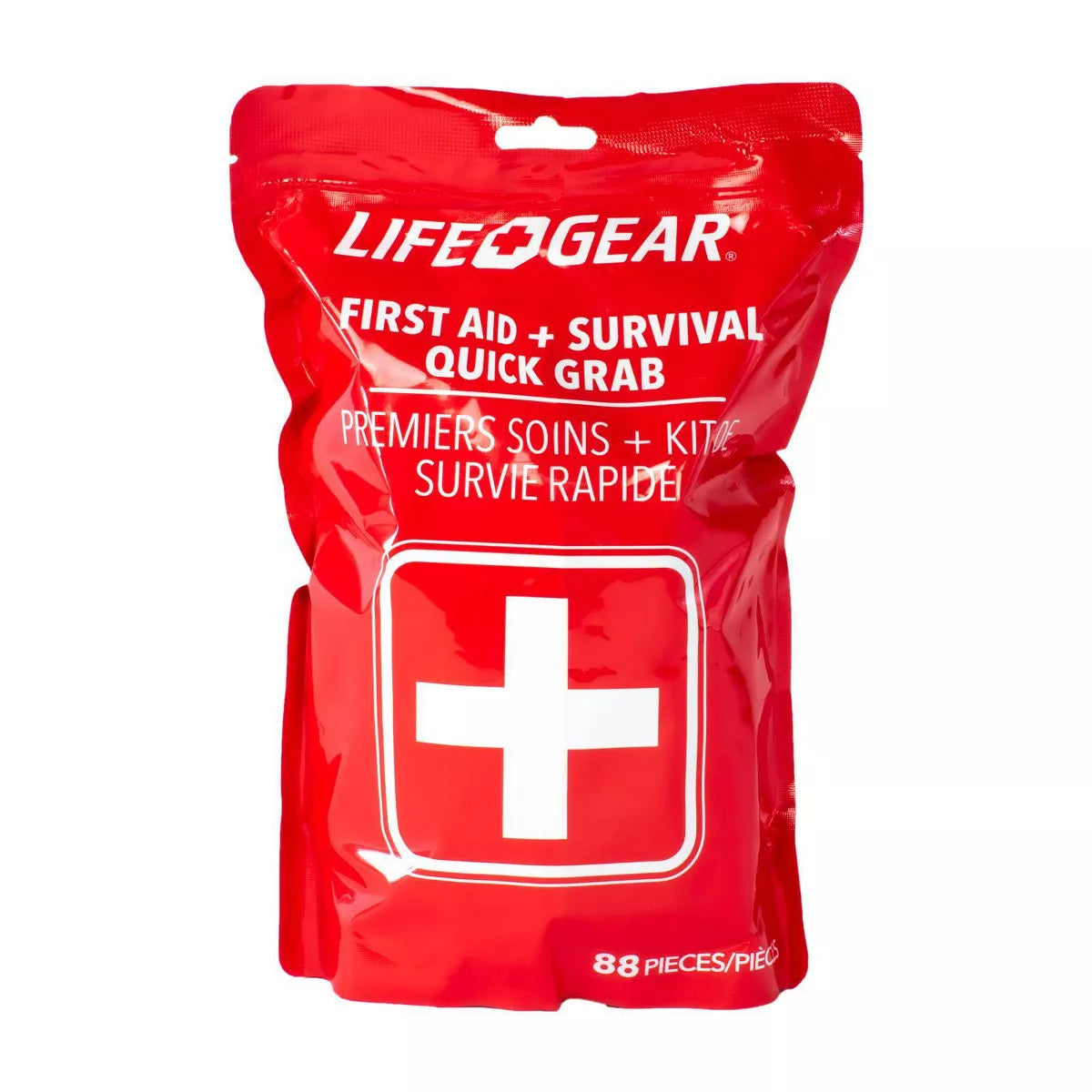 Life First Aid Kit Life Gear First Aid + Survival Kit Quick Grab | TekShack