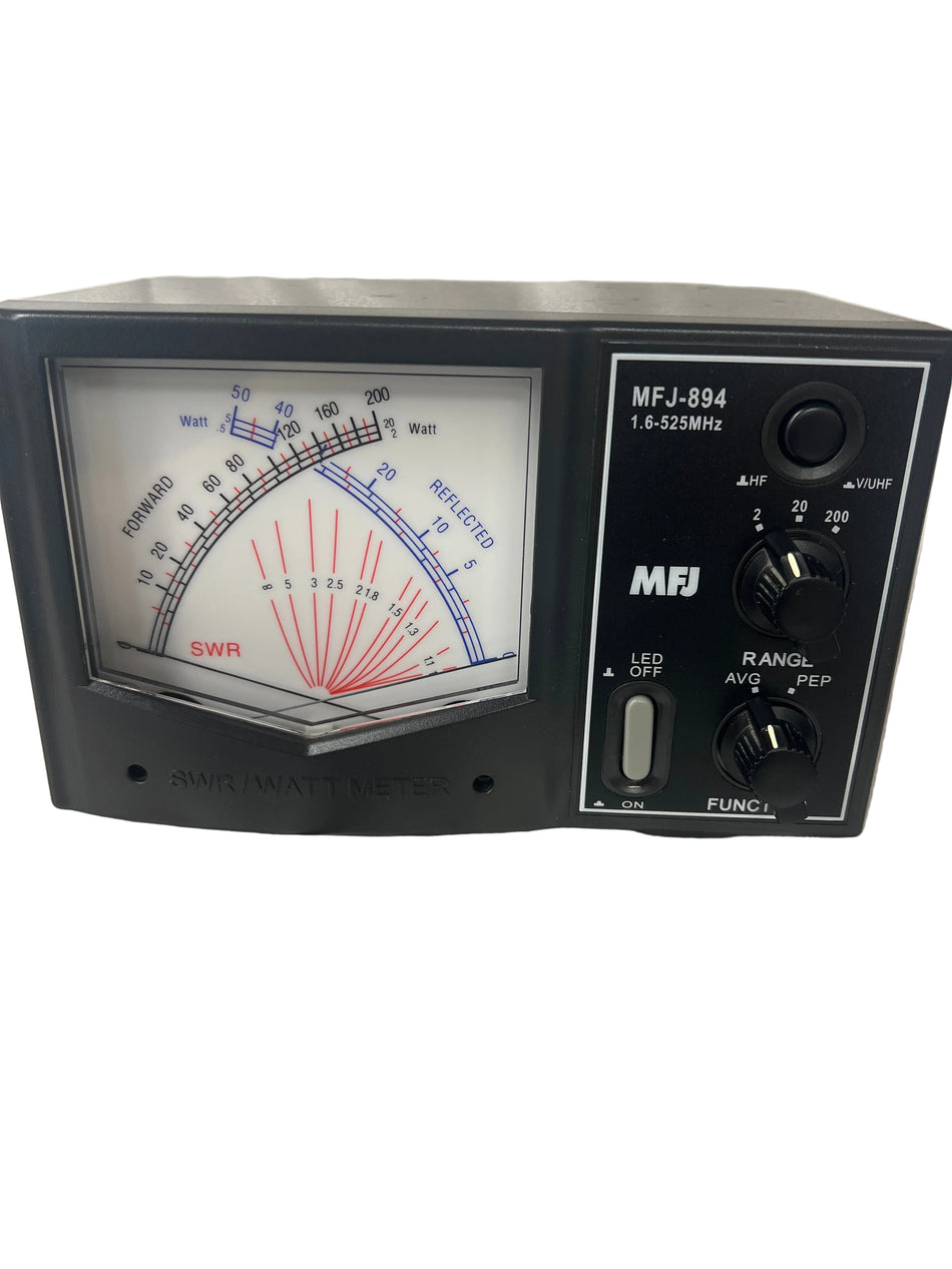 MFJ-894 1.6-525MHz SWR Meter (Pre-Owned)
