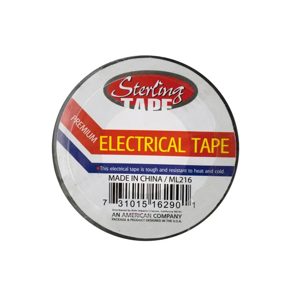 Sterling Tape Electrical Tape Black