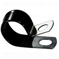 7/8" ID Closed Clamp-Steel Vnl Ins 3/8 Mt Hole 5 pack