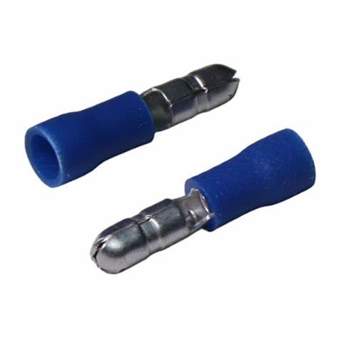 NOBLE(Part # 626H) BULLET CONNECTOR – MALE VINYL .157" 16-14GA (25-PACK) #621H