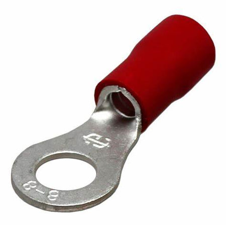NOBLE TERMINAL RING LUG – VINYL 1/2" 8GA (5-PACK) #247