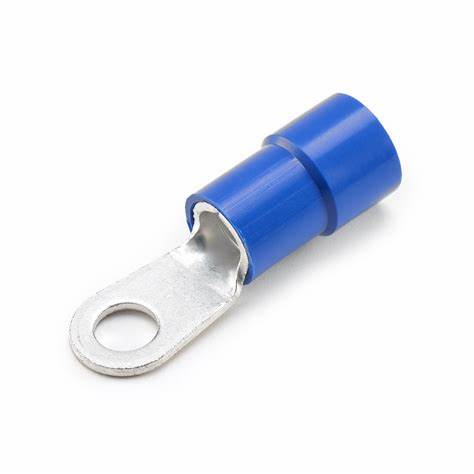 NOBLE TERMINAL RING LUG – VINYL 1/4" 6GA (5-PACK) #254