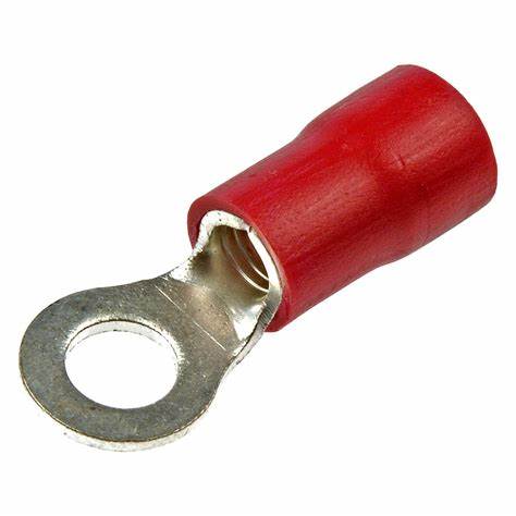 NOBLE TERMINAL RING LUG – VINYL 1/4" 8GA (1-PACK) #244