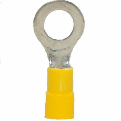 NOBLE TERMINAL RING – VINYL 5/16" 12–10GA (3-PACK) #235M