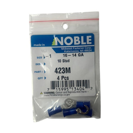 Noble Terminal Hook Vinyl #10 – 16-14GA (4-Pack) #423M