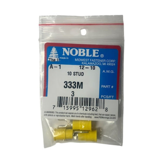 Noble Terminal Spade Vinyl #10 – 12-10GA (3-Pack) #333M