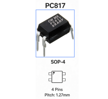 SMD IC LM358, NE555, LM386, LM339, PC817 (10Pcs.)