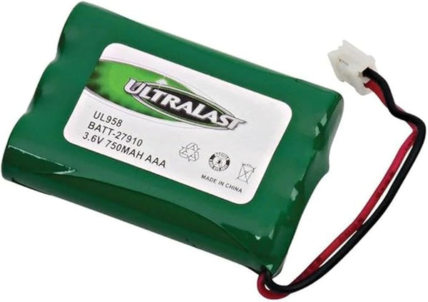 Ultralast UL-958, DOT27910 Rechargeable Replacement Cordless Phone Battery