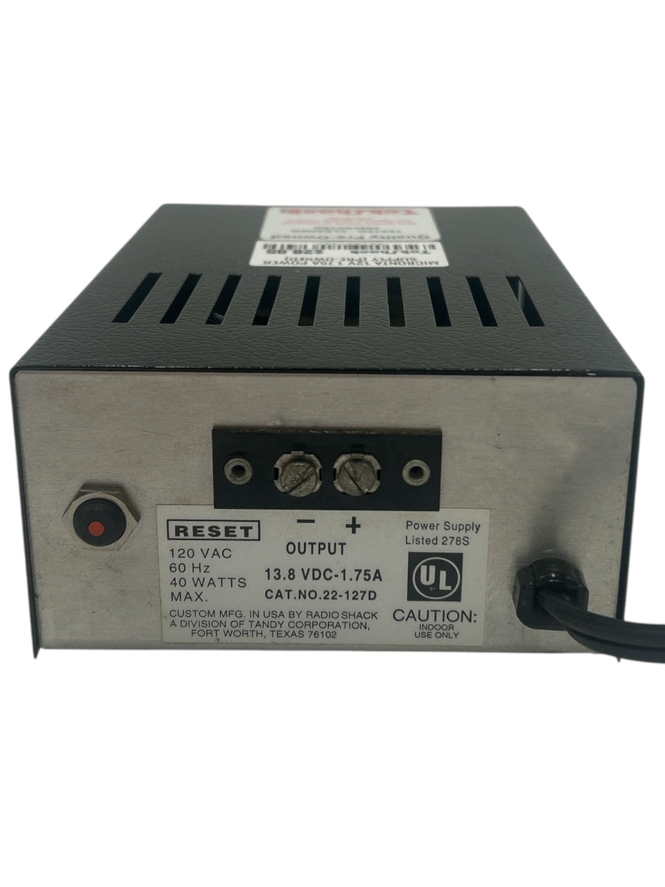 Micronta 12V 1.75A Power Supply (Pre-Owned)