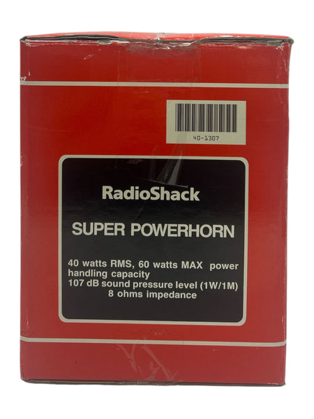 RadioShack 40-1307 Super Powerhorn – Vintage NOS Outdoor Speaker
