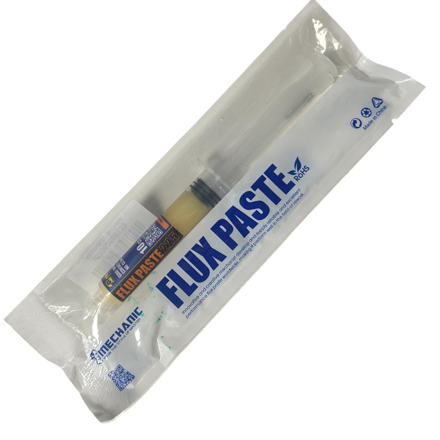 Mechanic Flux Paste XG-Z25 – 10cc Syringe for Soldering & PCB Rework
