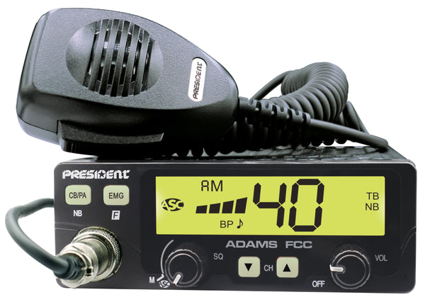 President Adams Compact CB Radio