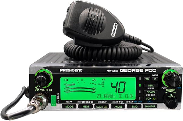 President George FCC AM/FM/SSB CB Radio