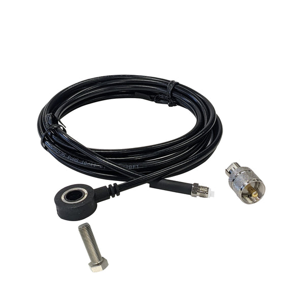 ProComm Pro Ring 9 Foot Coax Cable with FME and PL259 PRC9KT