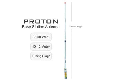 Procomm Proton PT99 Base CB Radio Antenna