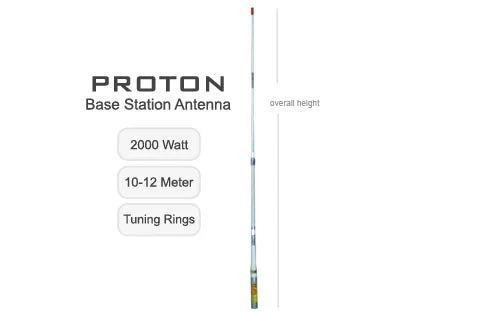 Procomm Proton PT99 Base CB Radio Antenna