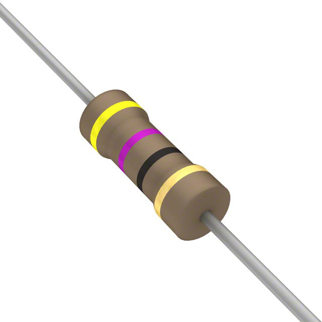 RES 47 OHM 5% 1/2W AXIAL 5 PACK