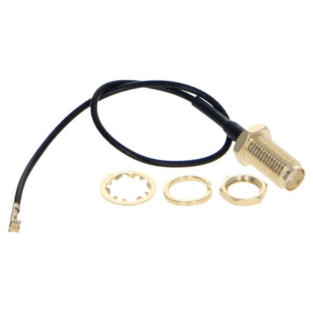 RF1.37 IPEX 1.0 to SMA Female Connector WiFi Pigtail Cable 0.15M Long Power Adapter Cable