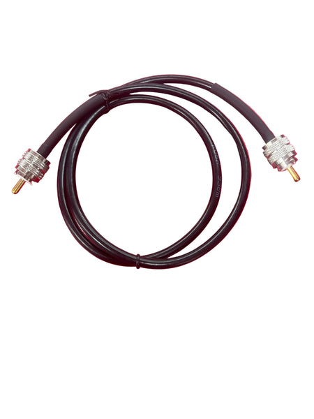 RG8x Jumper Cable 3ft CB Coax Cable PL259 UHF Connector 50 ohm