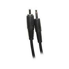 RadioShack RCA (Phono) Male to 1/8" (3.5mm) Mono Male Audio Cable