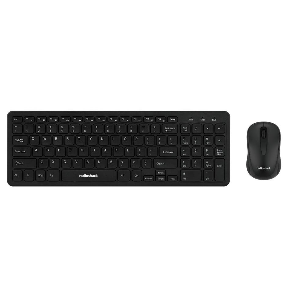 RadioShack Wireless Mouse and English Keyboard Combo 2604811
