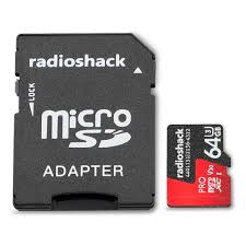 RadioShack micro SD U3 V30 64GB 4401151