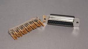 Radio Shack 25 Positive D-Sub Connector, Crimp-type, Female, 276-1430
