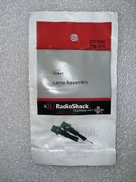 Radio Shack Lamp Assembly, Green, Pack of 2