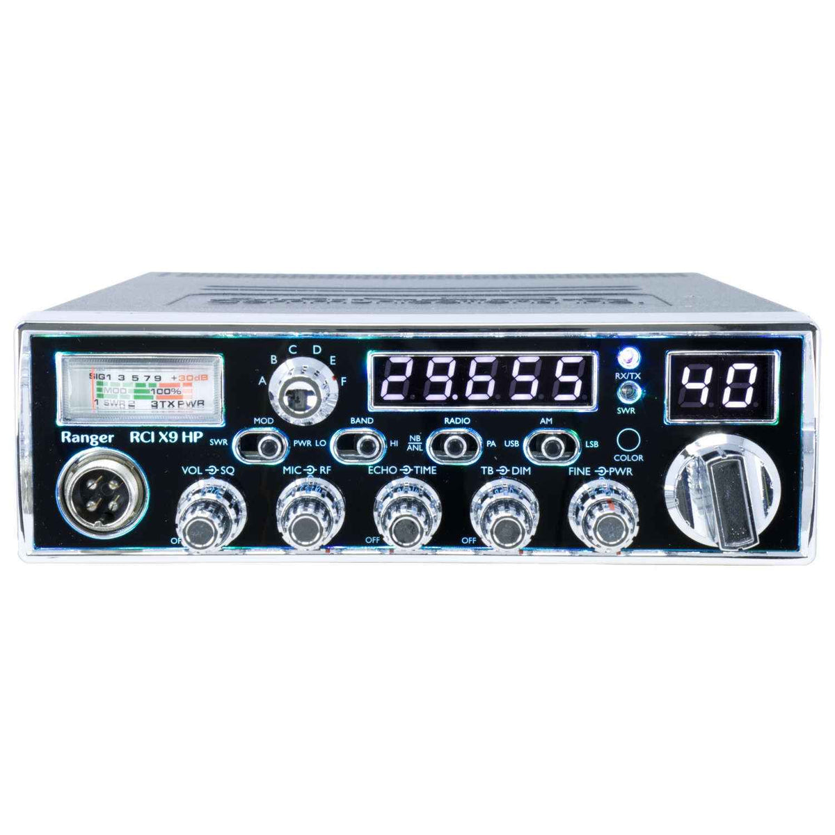 Transceiver Ranger Ranger RCI-X9HP 200 Watt 10 Meter Amateur Radio – AM FM SSB High Power ...
