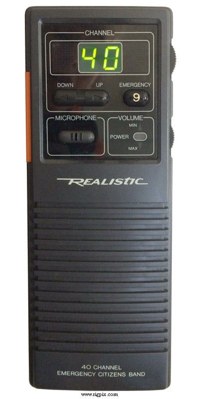 Realistic 40 Channel Emergency Citizens Band Radio