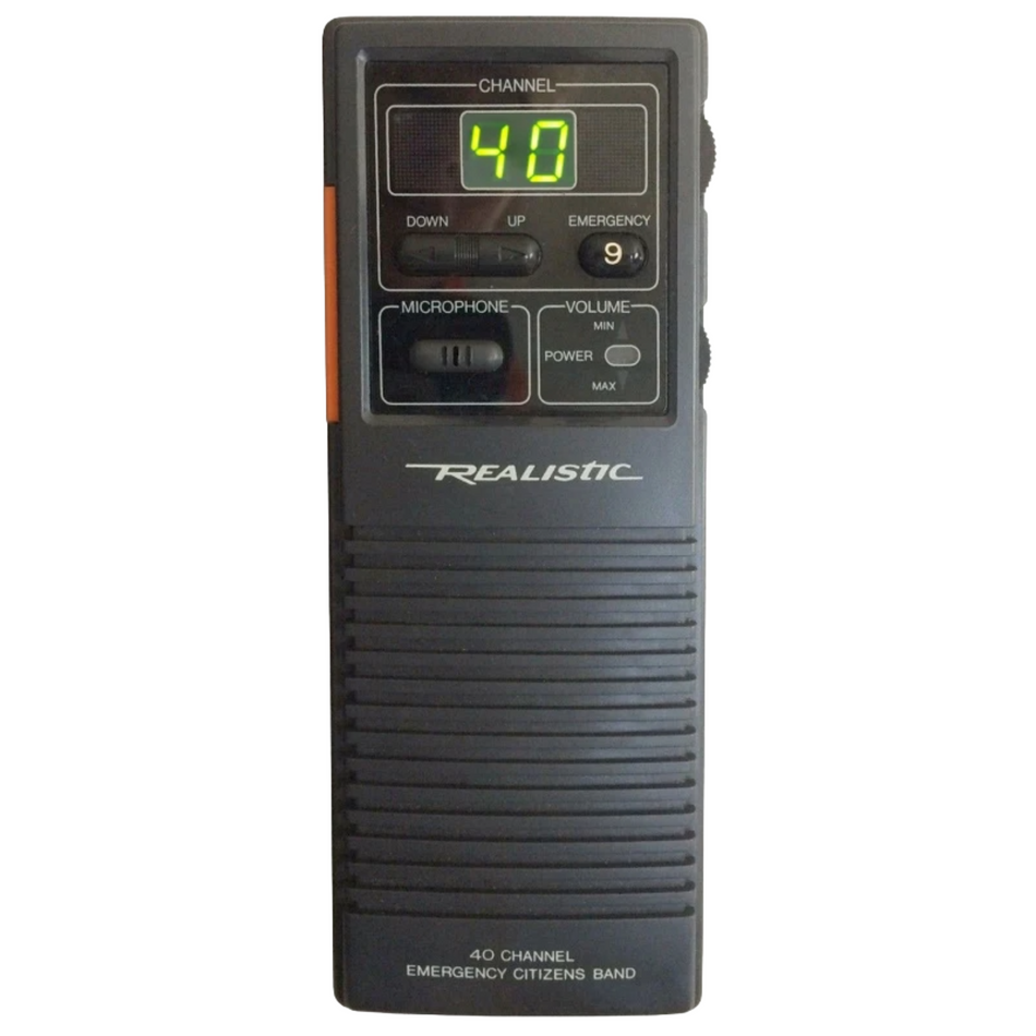 Realistic 40 Channel Emergency Citizens Band Radio