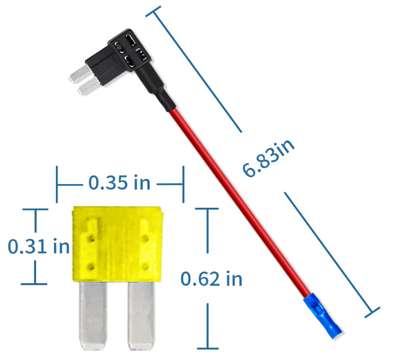 Micro 2 Fuse Tap - Upgraded Add a Circuit Fuse Tap with 6pcs Micro2 Fuses, Micro Fuse Tap for Cars Trucks Boats