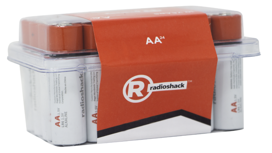 RadioShack AA Alkaline Batteries / 2309308 / 24 Pack