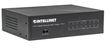 Intellinet® 60W 8-Port Gigabit Ethernet PoE+ Switch
