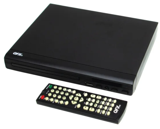 QFX® Standard-Definition DVD/CD Player with USB and FM Radio, VP-109