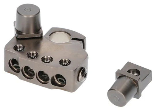 Metra® 1/0 to 10-Gauge 8-Position Battery Terminal – Add-A-Post System, Black Nickel Finish
