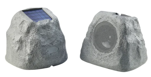 Solar Bluetooth Rock Speakers – 2 Pack