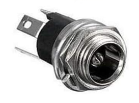 DC Power Jack Socket Female Panel Mount 5.5x2.1mm
